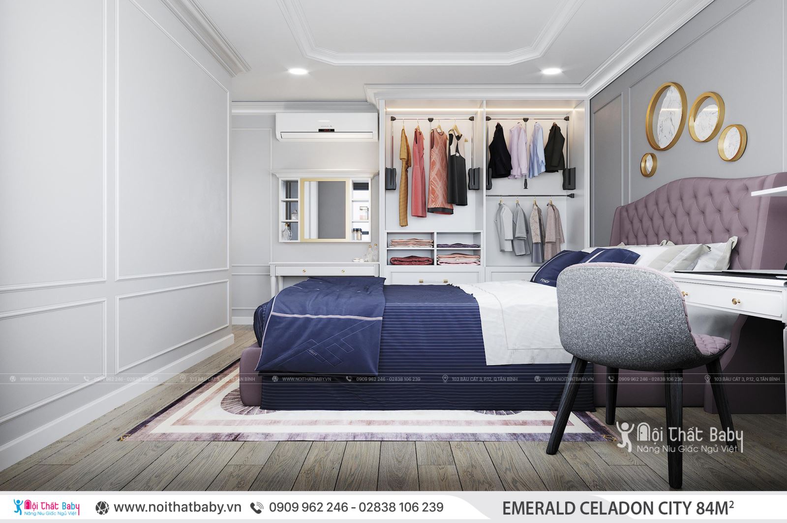 Tổng hợp các mẫu thiết kế nội thất Chung cư Emerald Celadon City